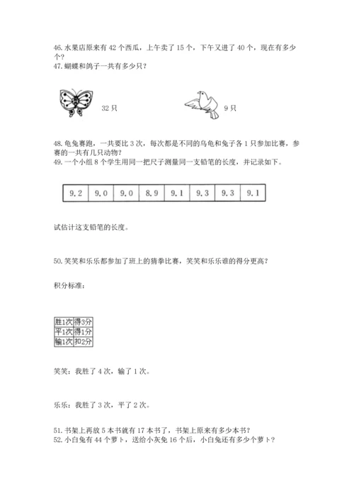 二年级上册数学应用题100道附答案（名师推荐）.docx