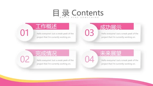 粉色专科护士学习汇报动态PPT