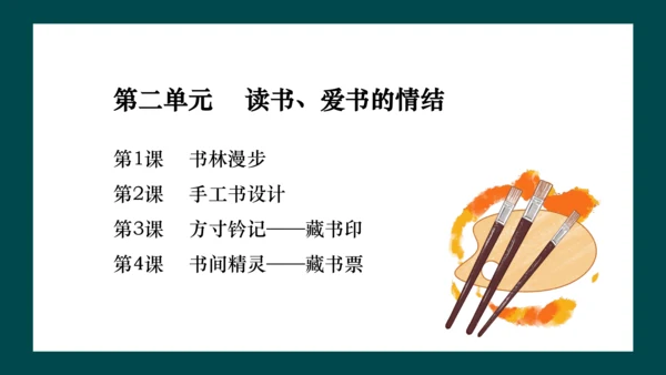 第二单元第3课《方寸钤记——藏书印》课件（共25页）
