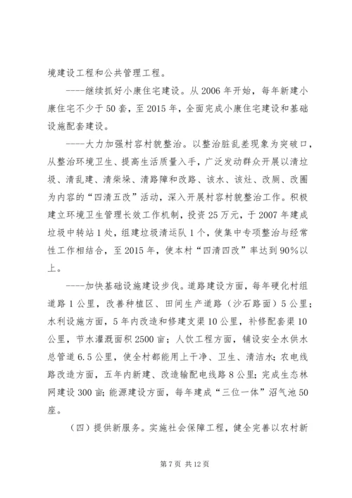 陈家寨村新农村建设实施方案 (3).docx