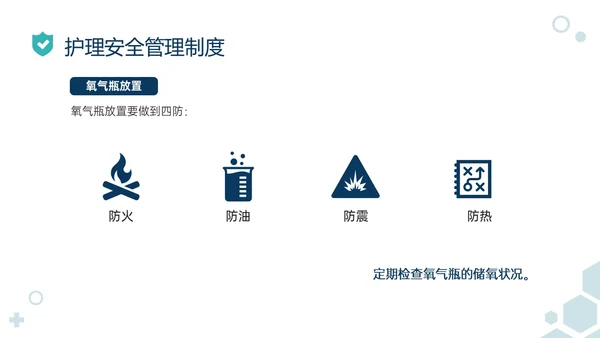 绿色简约医疗元素护理安全管理制度培训ppt