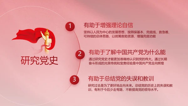 红色文化党支部党史学习教育工作总结动态PPT