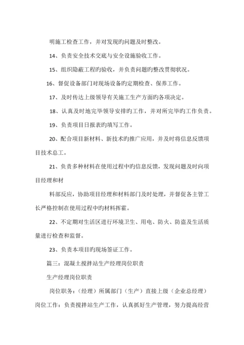 项目生产经理岗位职责.docx