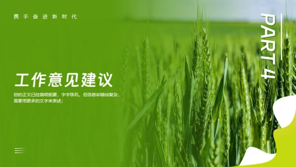 乡村振兴项目工作报告通用PPT模板