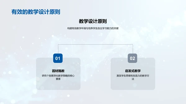 教师教学技能提升