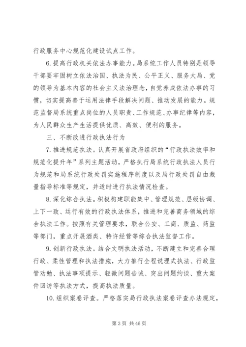 依法行政和法制宣传工作要点10篇.docx