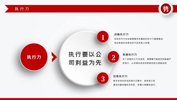 红色微立体岗位竞聘求职简历PPT