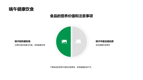 端午节健康生活讲座PPT模板