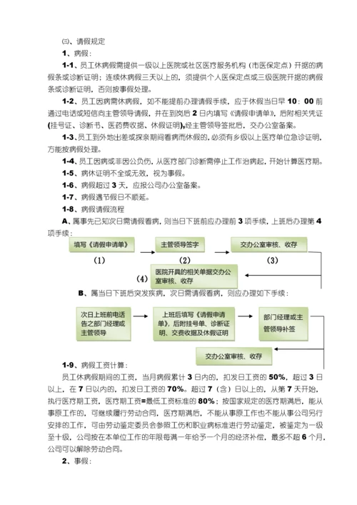 考勤管理制度2.docx