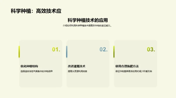 简约风农林牧渔教学课件PPT模板