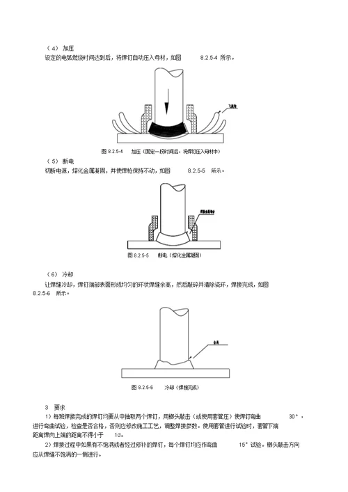 钢结构焊钉焊接施工工艺