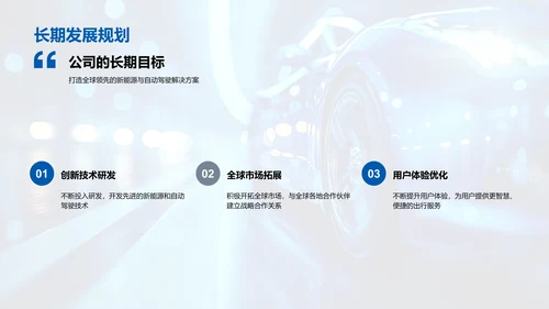 全球汽车行业发展趋势PPT模板