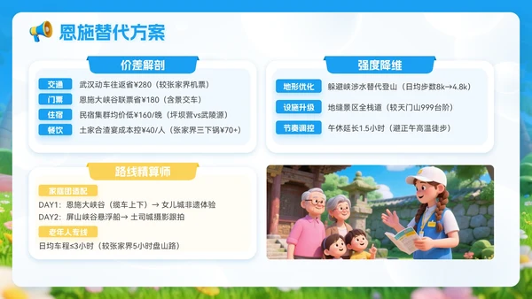 蓝金色3D立体风8月旅游攻略旅游游玩路线