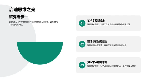 艺术学答辩报告PPT模板