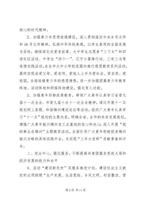 共青团工作重点.docx
