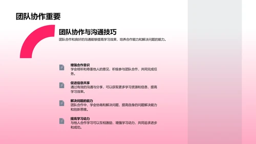 专科成功学习法PPT模板