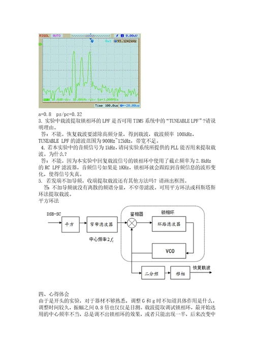 北邮通原硬件实验报告