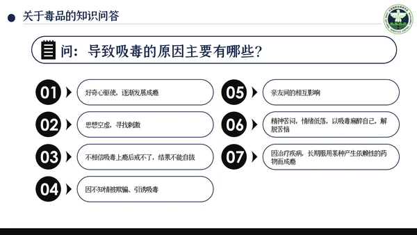国际禁毒日珍爱生命远离禁毒教育知识PPT模板
