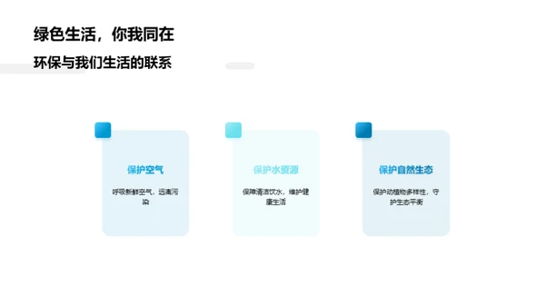 环保行动我们的选择