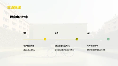 校园绿色出行新篇