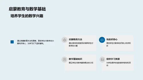 一年级数学启蒙之路