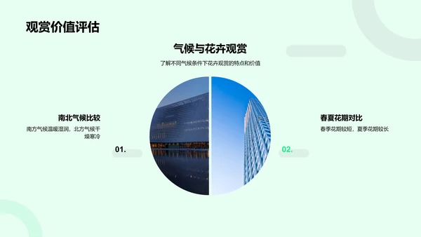 立春气候与赏花攻略PPT模板
