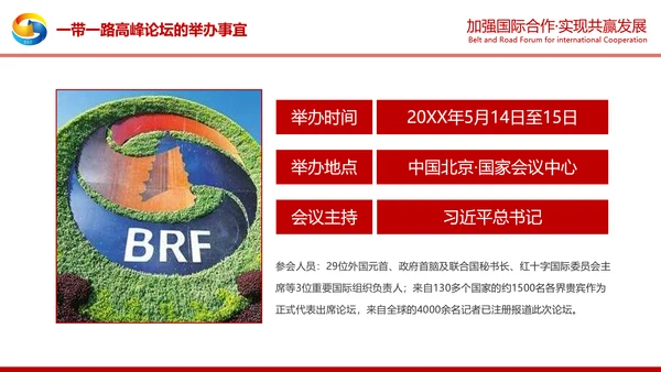 详细解读一带一路战略丝绸之路PPT模板