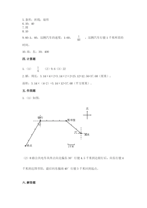 2022六年级上册数学期末考试试卷附完整答案【名师系列】.docx
