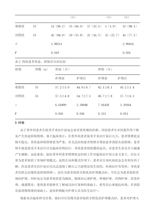 全程优质护理模式对普外科手术病人伴焦虑抑郁情绪患者的作用.docx