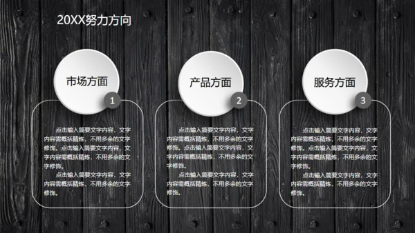 木质立体工作汇报通用PPT模板
