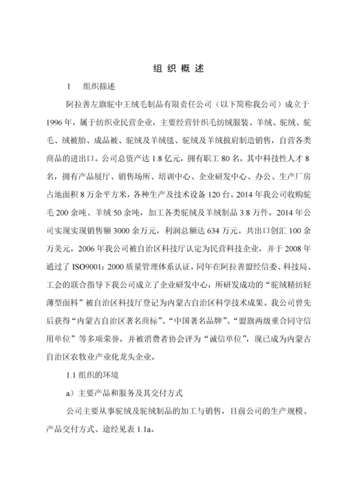 驼中王公司卓越绩效自评报告1.docx