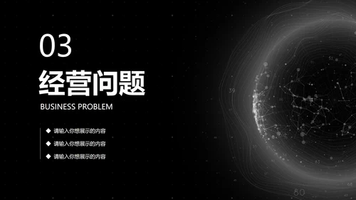 高级几何数据经营分析汇报总结PPT模板