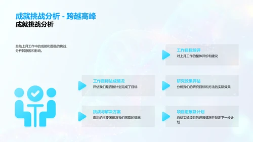 医疗生物月报PPT模板