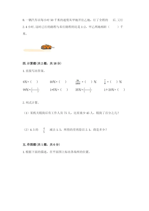 冀教版六年级下册数学 期末检测卷【考点梳理】.docx