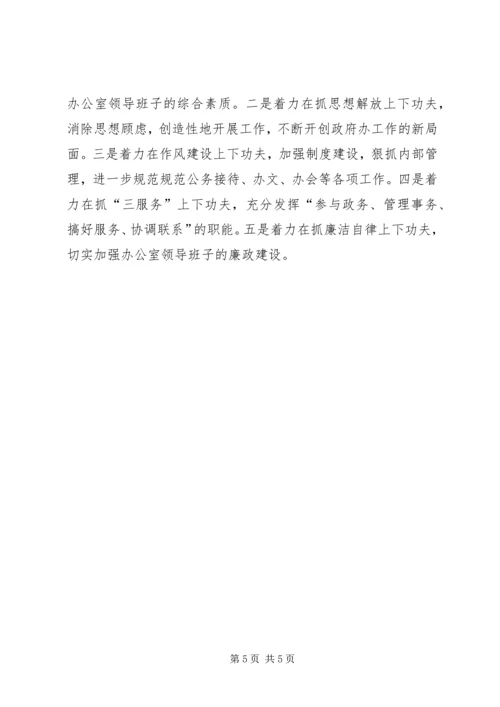 县政府办公室XX年度工作报告 (2).docx