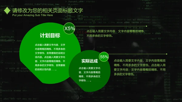 互联网信息安全汇报PPT模板