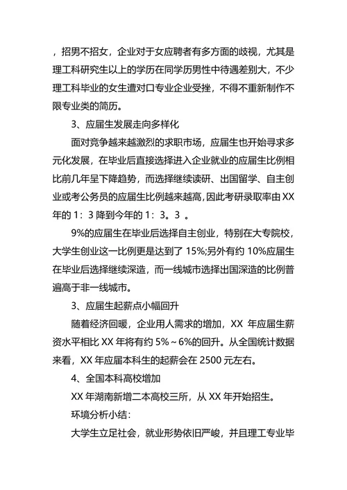 营销职业生涯规划范文