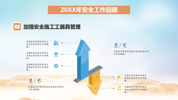 安全生产质量至上施工工程通用PPT模板
