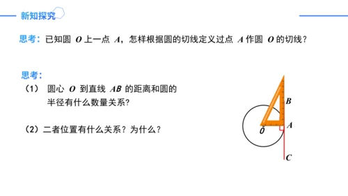 24.2.2.2切线的判定与性质  课件（共30张PPT）