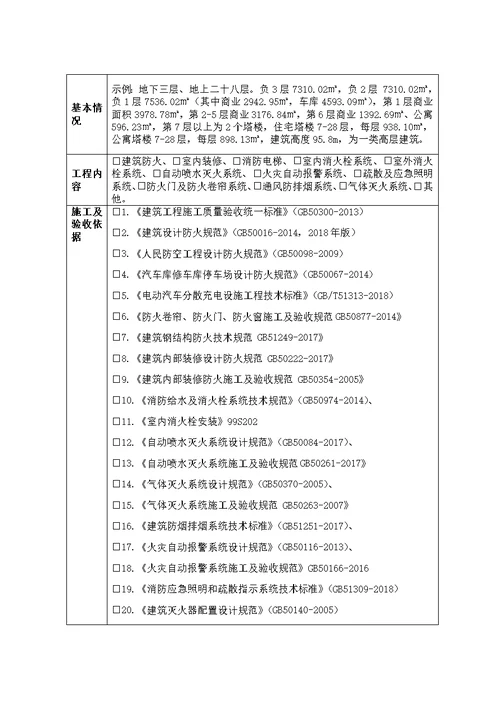 建设工程竣工验收消防设计