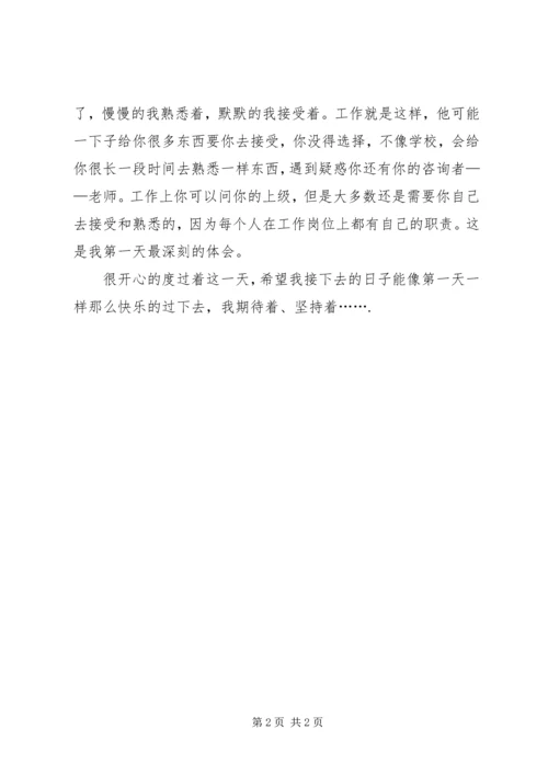 来六盘山第一周的心得体会.docx
