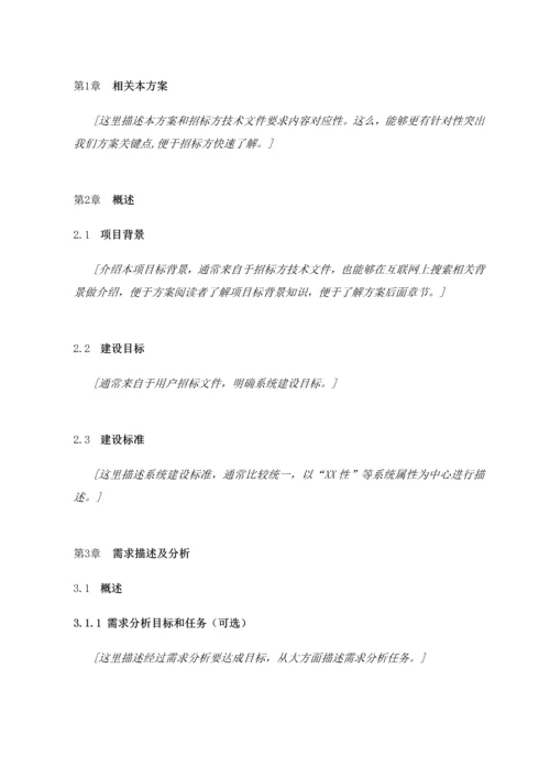 软件开发综合项目解决专项方案模板.docx