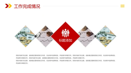 金融理财银行工作总结年终汇报PPT模板