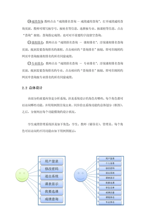 学生成绩基础管理系统优质课程设计基础报告