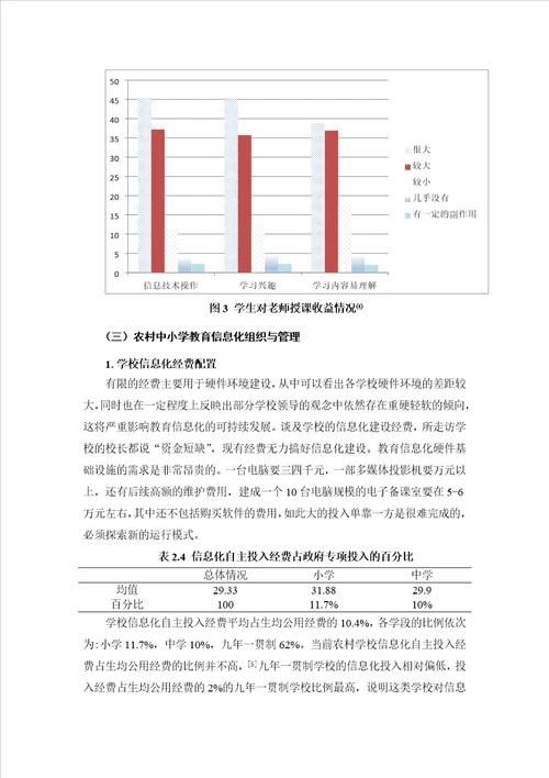 农村中小学教育信息化存在的问题及其解决策略