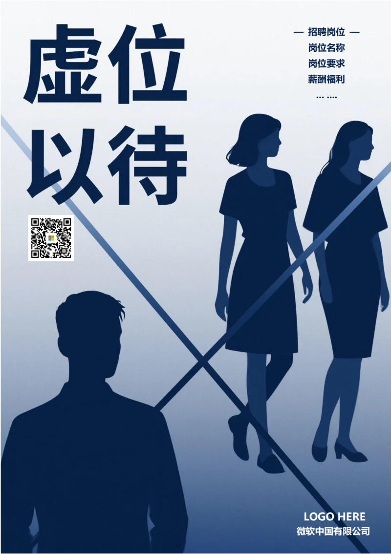 招聘海报(虚位以待岗位)