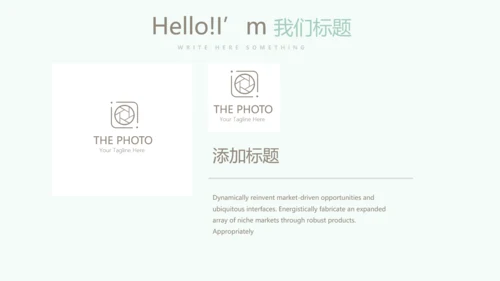绿色小清新护士长年年终总结动态PPT