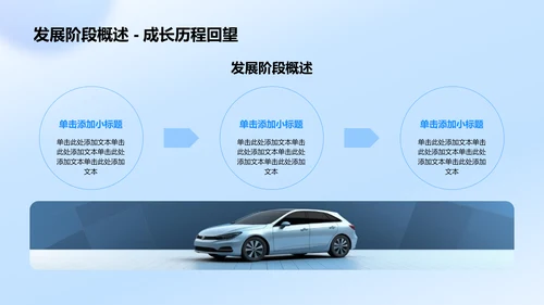 蓝色科技自动化类专业通用PPT模板