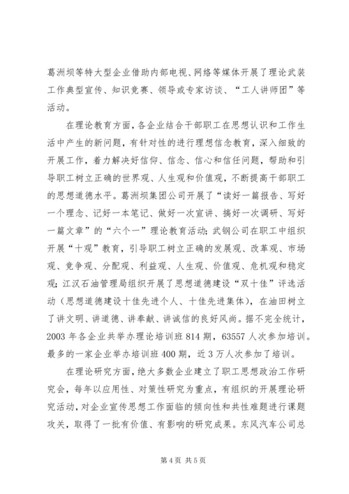 关于国有企业宣传思想工作调研报告.docx