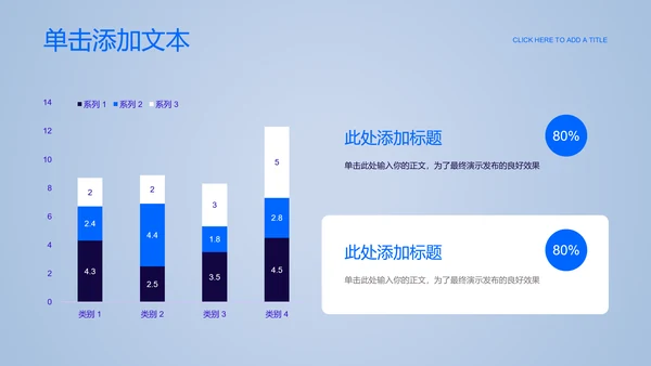 蓝色商务风制药行业通用PPT演示模板